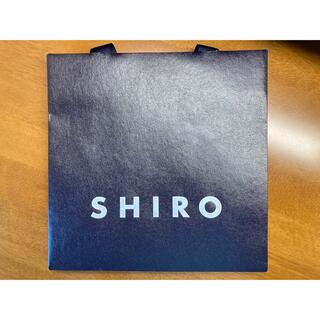 シロ(shiro)のSHIRO ショップバッグ 紙袋(ショップ袋)