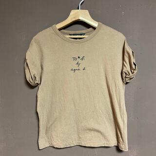 アニエスベー ロゴTシャツ Tシャツ(レディース/半袖)（ブラウン/茶色系 
