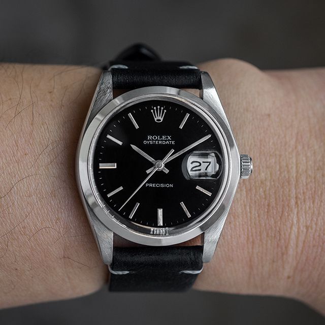 ROLEX - (574) 稼働美品 ロレックス オイスターデイト 1970年代 日差11