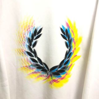 FRED PERRY◇ビッグロゴ刺繍 デザイン パーカー フレッドペリー