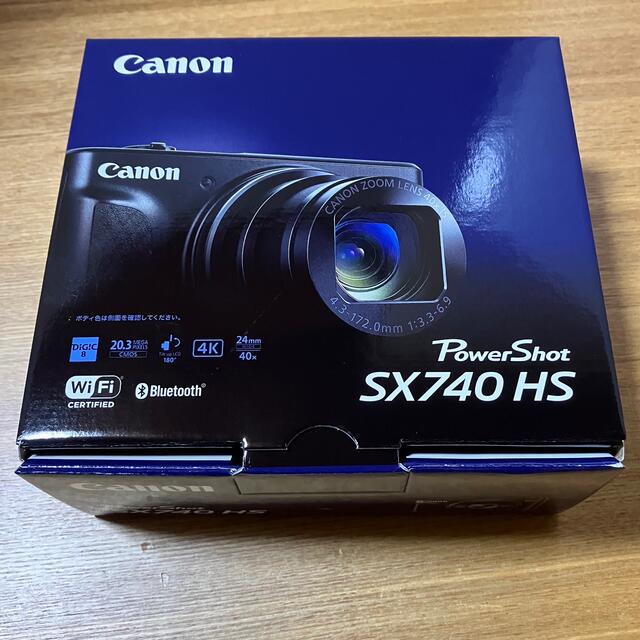 キヤノン デジタルカメラ PowerShot SX740 HS BK ブラック | www