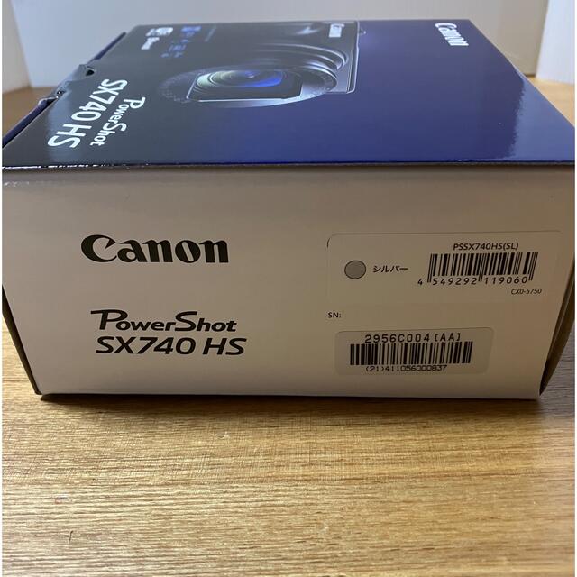 Canon - キヤノン デジタルカメラ PowerShot SX740 HS SL シルバー(の