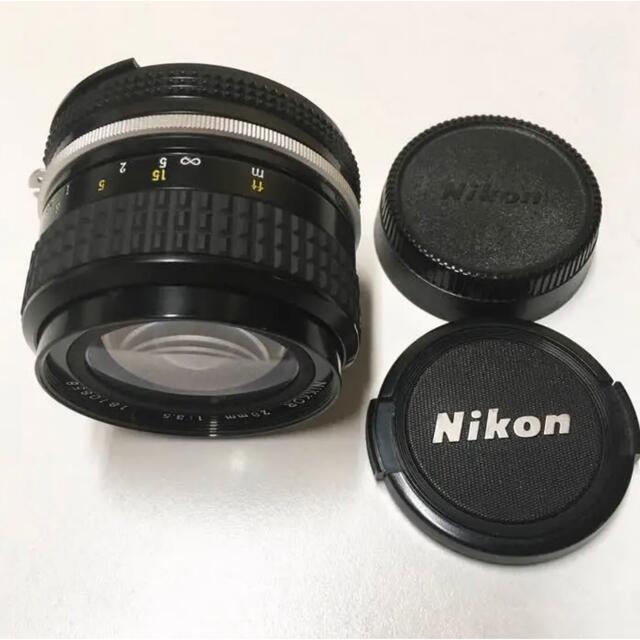 Nikon ニコン レンズ 28㎜ 1:3.5 美品