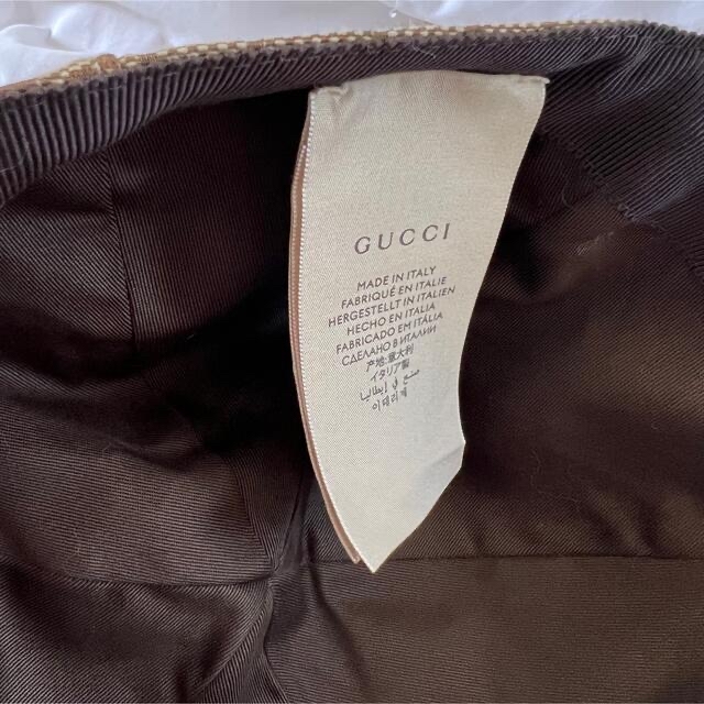 Gucci(グッチ)のGUCCI　グッチ　オリジナル　GGキャンバス ベースボールキャップ　帽子 メンズの帽子(キャップ)の商品写真