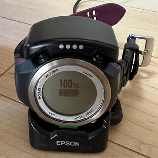 エプソン(EPSON)のエプソンGPSウォッチ EPSON WristableGPS SF-810(腕時計(デジタル))
