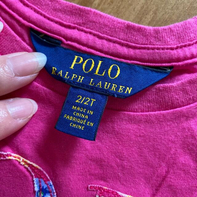 POLO RALPH LAUREN(ポロラルフローレン)のpoloralphlauren polo Tシャツ　80 90 キッズ/ベビー/マタニティのベビー服(~85cm)(Ｔシャツ)の商品写真