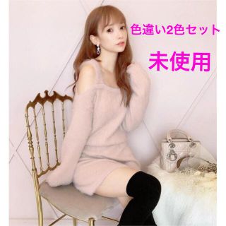 ニットワンピース オフショルダーの通販 4,000点以上 | フリマアプリ ...