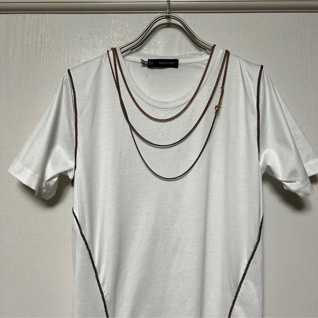 ディースクエアード　DSQUARED2 Tシャツ　カットソー　ロゴ　チェーン 1