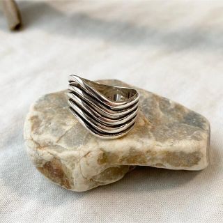 ロンハーマン(Ron Herman)の【匿名配送】VTG Wave Bone Silver925 Ring (リング(指輪))