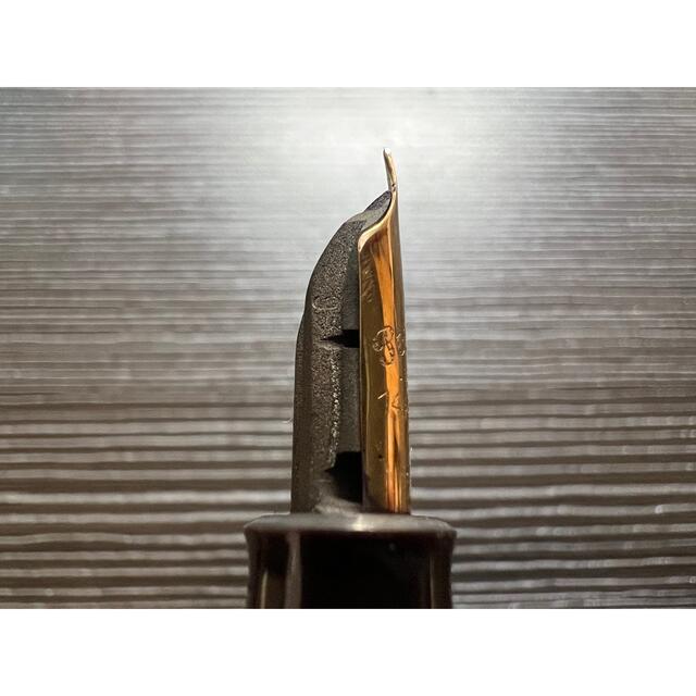 ペリカン スーべレーン #500 万年筆 F 細字 茶縞 トートイス