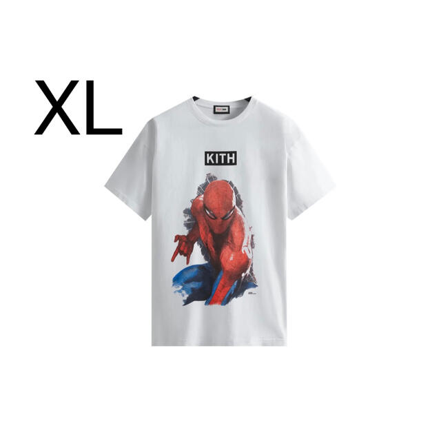 KITH SPIDER-MAN ACTION VINTAGE TEE  XLTシャツ/カットソー(半袖/袖なし)