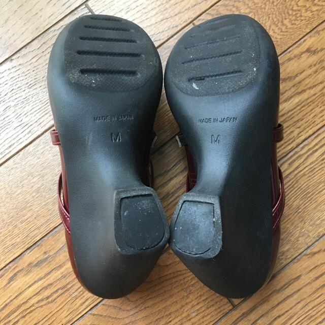 リゲッタ Re:getA コンフォートシューズ ワインレッド レディースの靴/シューズ(ハイヒール/パンプス)の商品写真