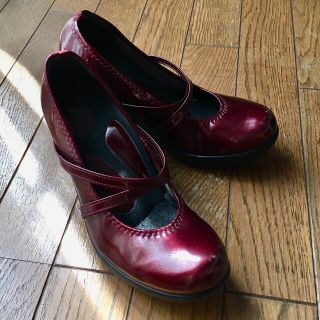 リゲッタ Re:getA コンフォートシューズ ワインレッド(ハイヒール/パンプス)