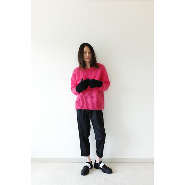 SUNSEA モヘアセーター mohair sweater グレー 3