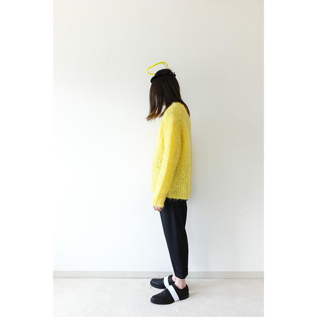 SUNSEA モヘアセーター mohair sweater グレー 3