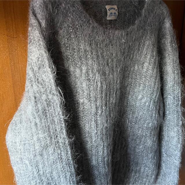 SUNSEA(サンシー)のSUNSEA モヘアセーター mohair sweater グレー 3 メンズのトップス(ニット/セーター)の商品写真