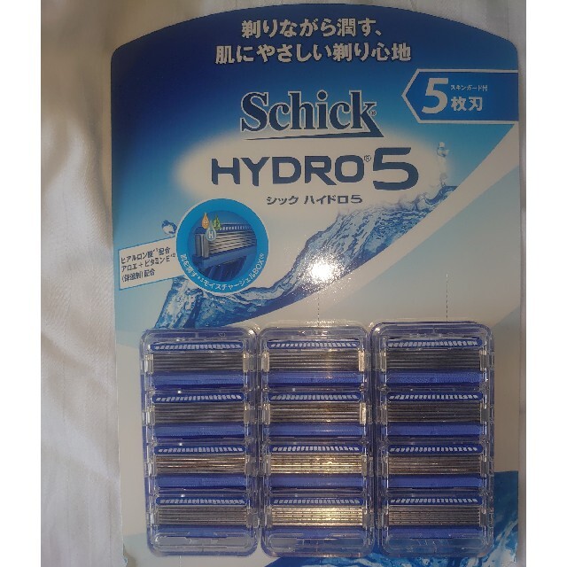 イソップ様専用 Schick極＋Schick HYDRO5替え刃12個 コスメ/美容のシェービング(カミソリ)の商品写真