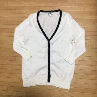 オールドネイビー(Old Navy)のOLD NAVY 白いカーディガン XS(カーディガン)