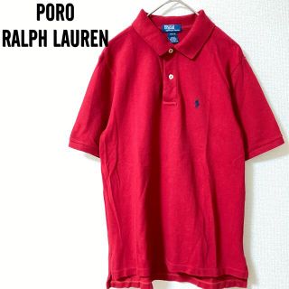 ポロラルフローレン(POLO RALPH LAUREN)のPORO Ralph Lauren ラルフローレン　ポロシャツ　レッド S(ポロシャツ)