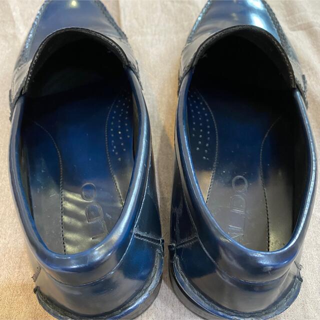 ALDO(アルド)の【10/9お値下げ】ALDO メンズネイビーローファー メンズの靴/シューズ(ドレス/ビジネス)の商品写真