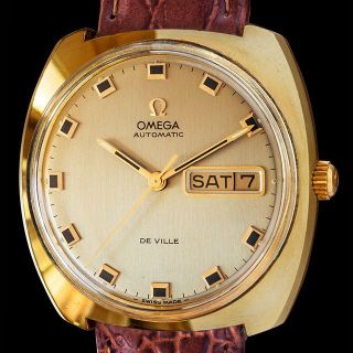 オメガ(OMEGA)の(572) 稼働美品 オメガ デビル 自動巻 1970年代製 日差15秒(腕時計(アナログ))