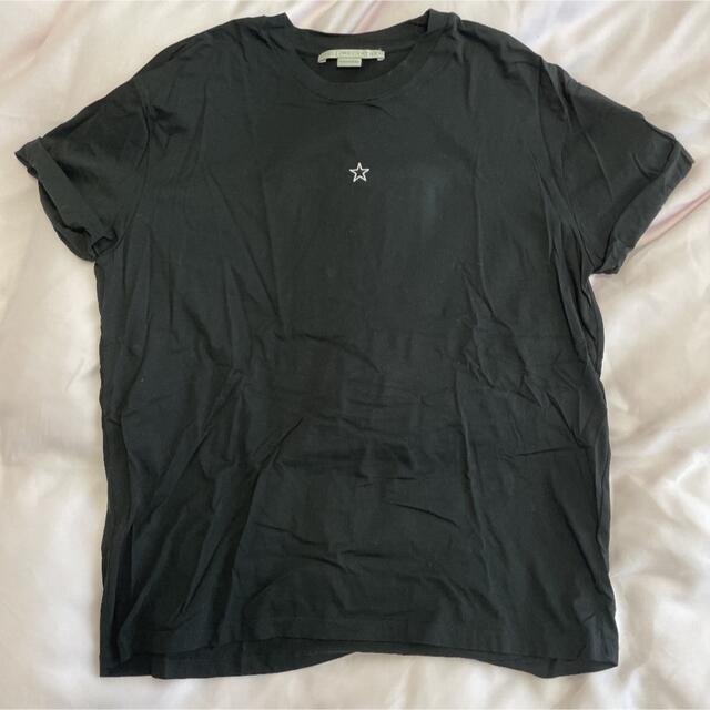 Stella McCartney(ステラマッカートニー)のステラマッカートニー　Tシャツ　ブラック　黒 レディースのトップス(Tシャツ(半袖/袖なし))の商品写真