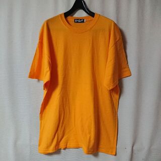 【新品】giant Musk 無地半袖Tシャツ(ゴールドイエロー)XL(Tシャツ/カットソー(半袖/袖なし))