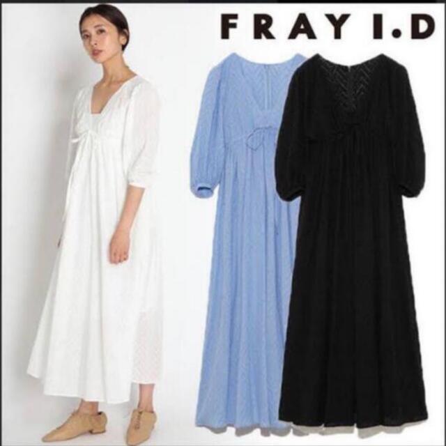 FRAY I.D(フレイアイディー)の値下げ！FRAYI.D コットンレースワンピ　夏物売り尽くし！ レディースのワンピース(ロングワンピース/マキシワンピース)の商品写真