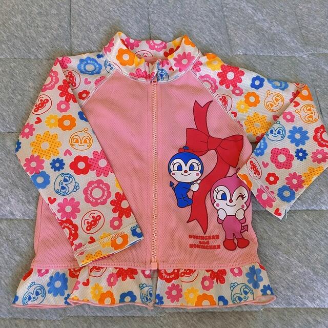 アンパンマン(アンパンマン)のラッシュガード キッズ/ベビー/マタニティのキッズ服女の子用(90cm~)(水着)の商品写真