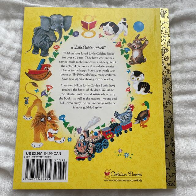 Disney(ディズニー)のLittle Golden Book 4冊 ディズニーピクサー作品 英語絵本 エンタメ/ホビーの本(絵本/児童書)の商品写真