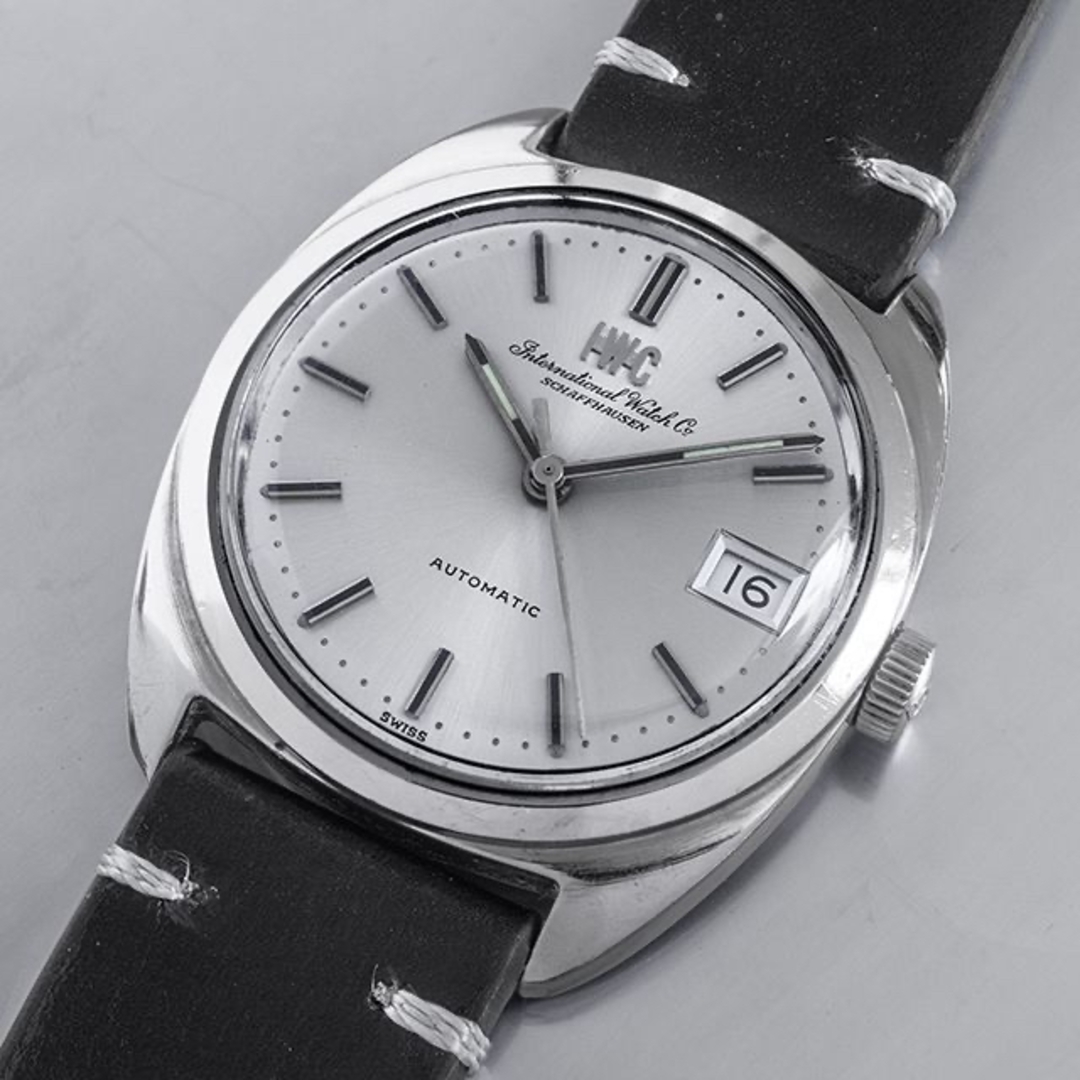 (581) 稼働美品 IWC Automatic 自動巻き Wロゴ 1971年