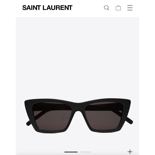 Saint Laurent(サンローラン)のサンローラン　サングラス　MICA SL276 001 レディースのファッション小物(サングラス/メガネ)の商品写真