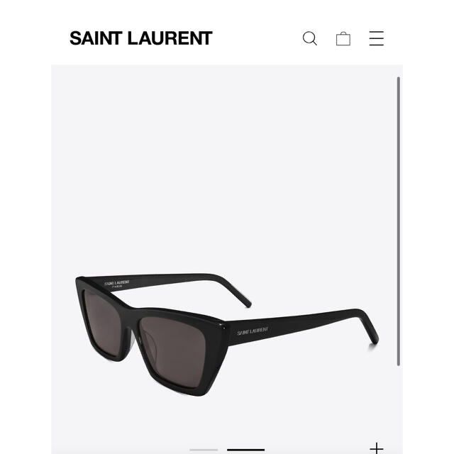 Saint Laurent(サンローラン)のサンローラン　サングラス　MICA SL276 001 レディースのファッション小物(サングラス/メガネ)の商品写真