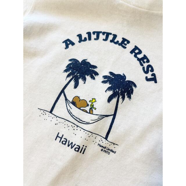 moni Honolulu 日焼けスヌーピー　Tシャツ　2T キッズ/ベビー/マタニティのキッズ服男の子用(90cm~)(Tシャツ/カットソー)の商品写真