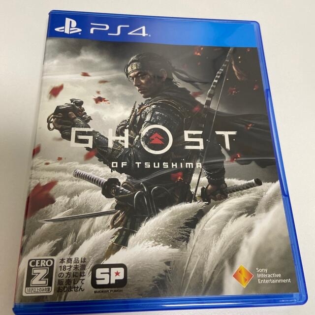 PlayStation4(プレイステーション4)のGhost of Tsushima（ゴースト・オブ・ツシマ） PS4 エンタメ/ホビーのゲームソフト/ゲーム機本体(家庭用ゲームソフト)の商品写真