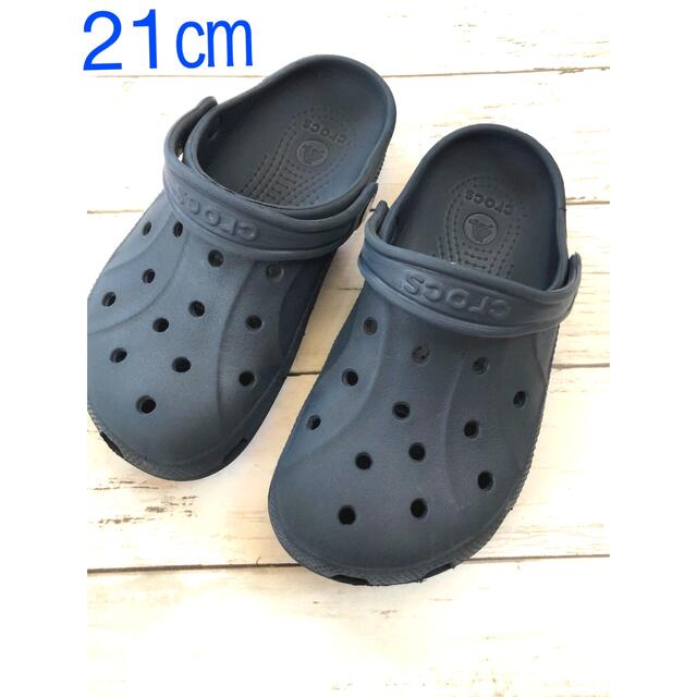 CROSS(クロス)のcrocs サンダル　21㎝　キッズサンダル　クロックス キッズ/ベビー/マタニティのキッズ靴/シューズ(15cm~)(サンダル)の商品写真