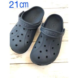 クロス(CROSS)のcrocs サンダル　21㎝　キッズサンダル　クロックス(サンダル)