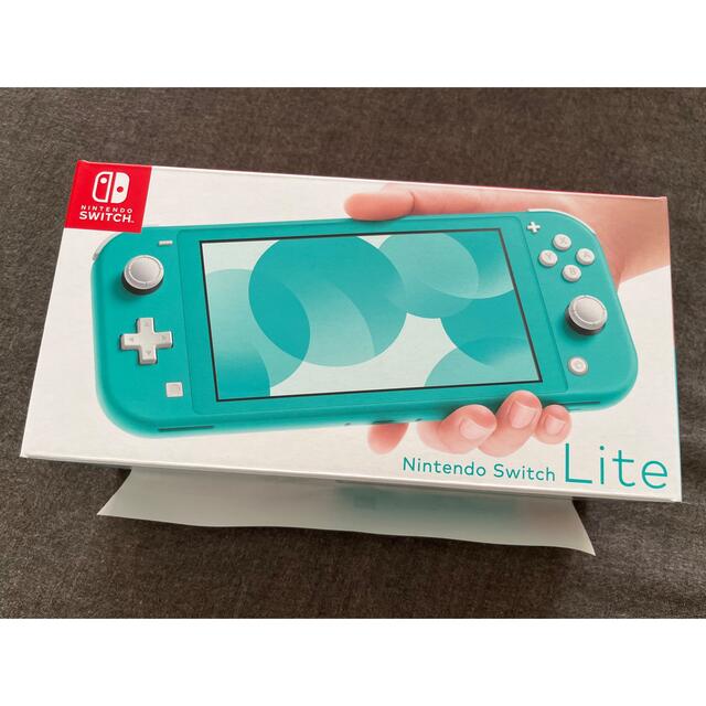 NINTENDO SWITCH LITE ターコイズ　マリオパーティ付き