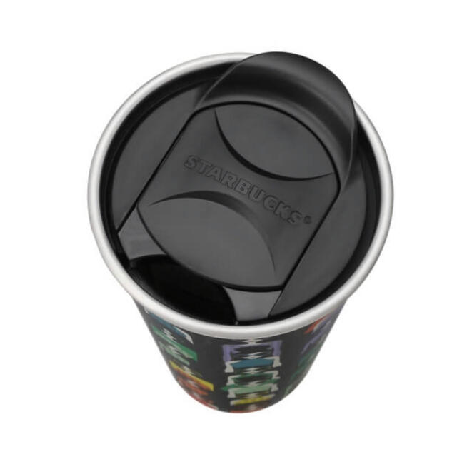 Starbucks Coffee(スターバックスコーヒー)のオンライン限定 スタバステンレスタンブラーalice + oliviaレインボー インテリア/住まい/日用品のキッチン/食器(タンブラー)の商品写真