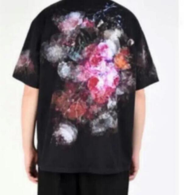 LADMUSICIAN 20SS FLOWER T-SHIRT 花柄Tシャツ赤