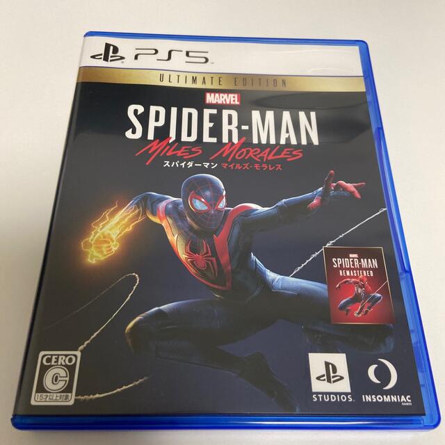 Marvel’s Spider-Man： Miles Morales（スパイダー エンタメ/ホビーのゲームソフト/ゲーム機本体(家庭用ゲームソフト)の商品写真