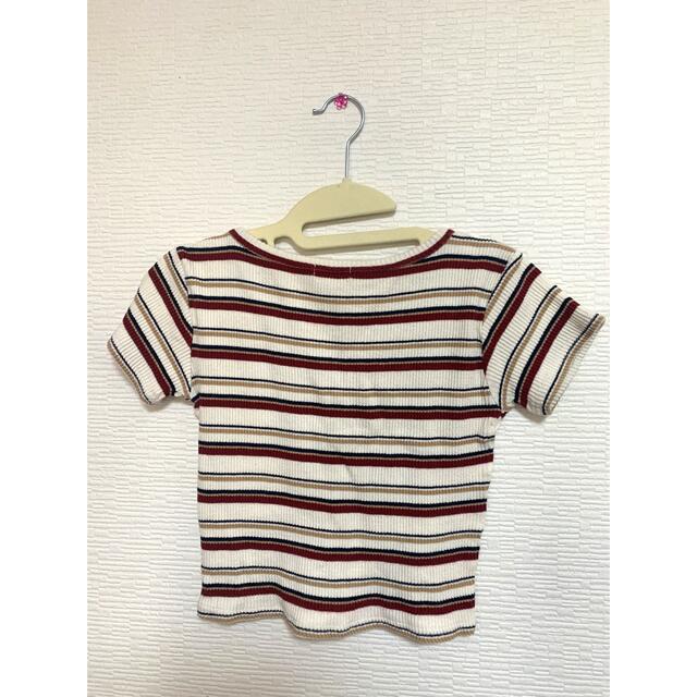 GYDA(ジェイダ)のクロップド丈半袖Ｔシャツ レディースのトップス(Tシャツ(半袖/袖なし))の商品写真