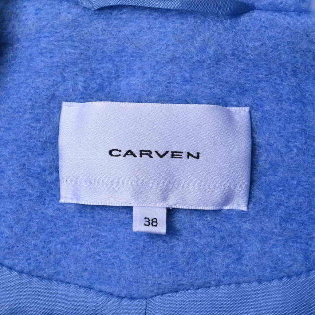 CARVEN(カルヴェン)のCARVEN ウール混 チェスターコート レディースのジャケット/アウター(チェスターコート)の商品写真