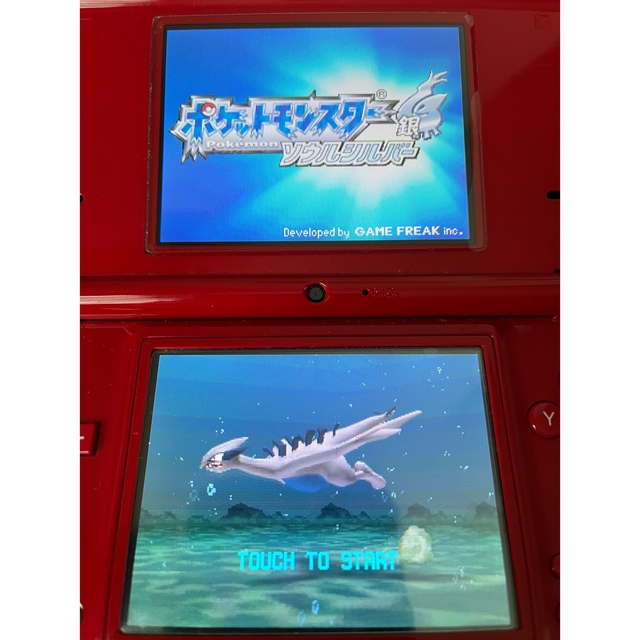 任天堂(ニンテンドウ)のポケットモンスター　ソウルシルバー、ハートゴールド エンタメ/ホビーのゲームソフト/ゲーム機本体(携帯用ゲームソフト)の商品写真