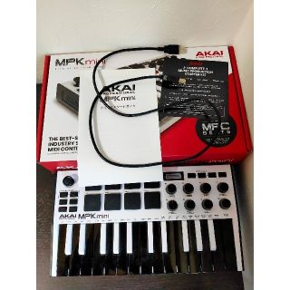 MPK mini mk3 Akai Pro MIDIキーボード 25鍵USB(MIDIコントローラー)