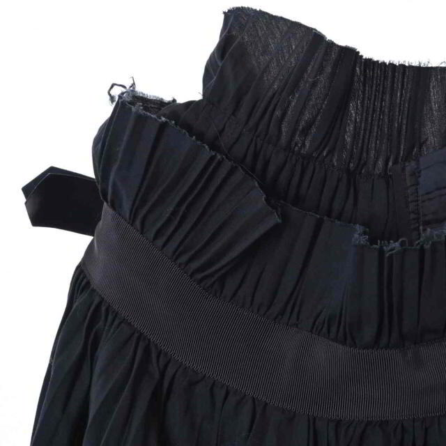 sacai(サカイ)のSacai カットオフ チェック ドッキングスカート レディースのスカート(その他)の商品写真