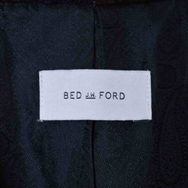 BED J.W. FORD(ベッドフォード)のBED J.W. FORD ラペル切替 ショールカラー ダブルジャケット メンズのジャケット/アウター(テーラードジャケット)の商品写真