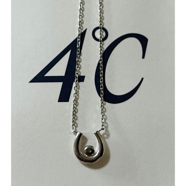 通販超歓迎 4℃ 馬蹄ダイヤ ネックレス シルバーの通販 by ねこ☆'s shop