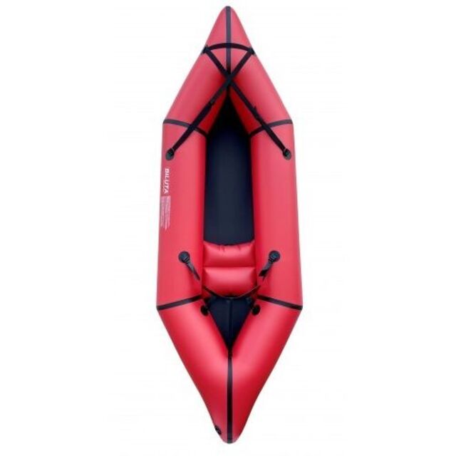 パックラフト Packraft インフレータブルカヤック レッド 赤 スポーツ/アウトドアのアウトドア(その他)の商品写真