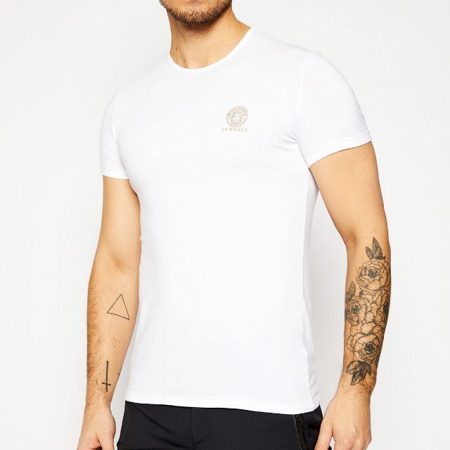 13 VERSACE ホワイト メデューサ Tシャツ size